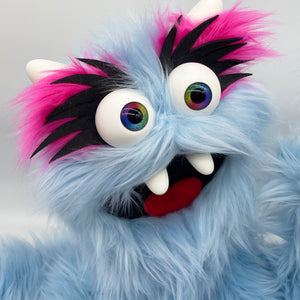 LIVE-HAND MONSTER - BLUE & PINK